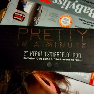 2" keratin smart flat iron